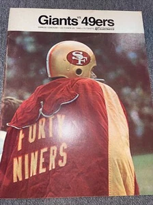 New York Giants V San Francisco 49ers NFL Football Program 10/20/1968 - Picture 1 of 3