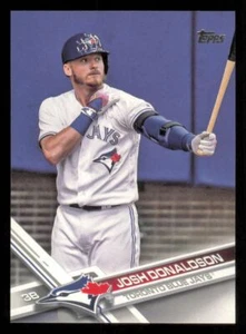 2017 Topps SP Variation Josh Donaldson Toronto Blue Jays #570 Short Print - Picture 1 of 2