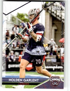 2022 Topps Premier Lacrosse League - Holden Garlent #20 (RC) - Picture 1 of 2