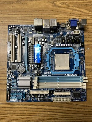 Gigabyte Motherboard AM3/AM2+ AM2 Socket Dual BIOS - Image 1 of 4
