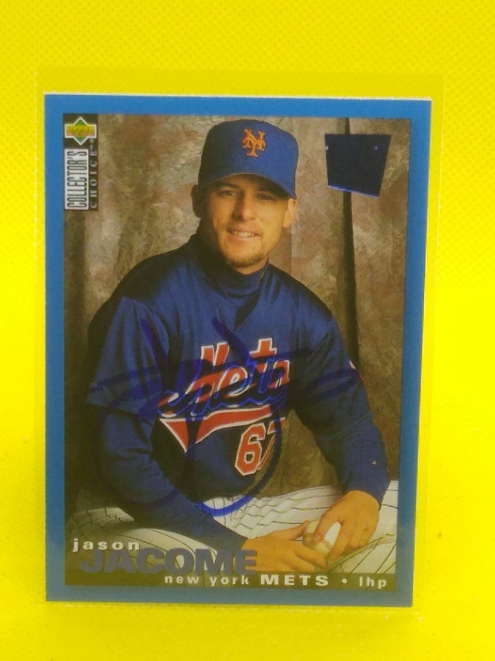 Jason Jacome 1994 Collector's Choice #146 NY Mets (PERSONAL AUTOGRAPH) - Image 1 of 1