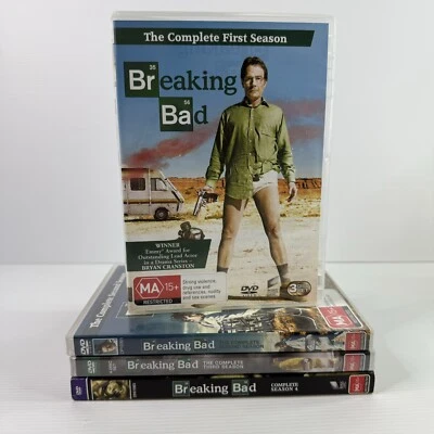 Breaking Bad : TV Series 1-4 Season 1 2 3 4 (DVD)  Region 4 - Image 1 of 4
