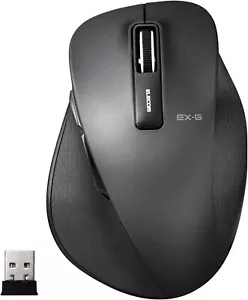ELECOM Wireless Mouse L size 5 buttons M-XGL10DBSBK - Picture 1 of 1