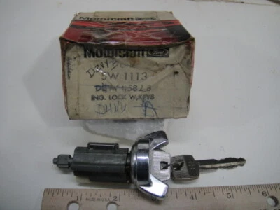 Nuevo de Lote Antiguo Lincoln 70 71 72 73 74 Mark III IV Interruptor de Encendido Cilindro y Llave Foto 1 de 4