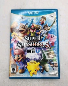 Super Smash Bros. Nintendo Wii U Complete Video Game w/ Manual - Picture 1 of 4