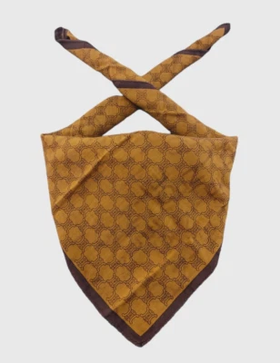 Винтажный Celine носовой платок шейный платок бандана карман квадратный подарок - Изображение 1 из 4