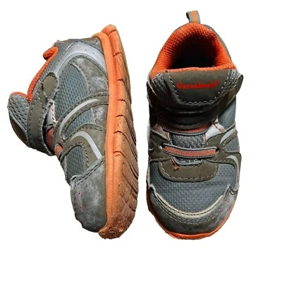 ⭐️ Zapatillas ligeras Garanimals gris y naranja talla 6 Foto 1 de 4