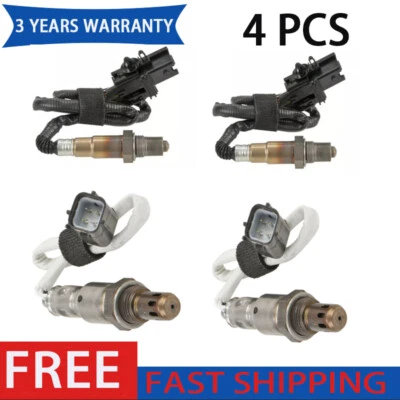 4Pcs Upstream+Downstream Oxygen Sensor For Infiniti Fx35 M35 3.5l V6 2007 2008 - Image 1 of 4