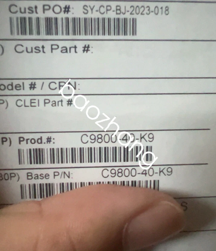 C9800-40-K9 Cisco Wireless Controller new via FedEx or DHL - Image 1 of 1