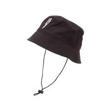 8708AQ cappello pescatore uomo NEIL BARRETT man cotton bucket hat black