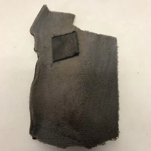 OEM Mercedes R107 Gray Rear Right Passenger Footwell Carpet 74-85 380sl 450sl - Picture 1 of 3