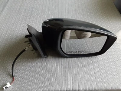 Espejo retrovisor eléctrico Nissan Versa 2012-2014 lado derecho del pasajero azul OEM* Foto 1 de 4