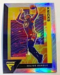 2020-21 Panini Flux Basketball #115 Julius Randle Silver Prizm New York Knicks