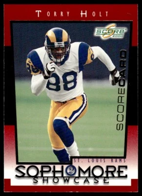 2000 Score Scorecard Torry Holt 0736/2000 St. Louis Rams #226 - Image 1 of 2