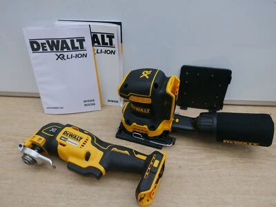 DeWalt DCW200 18V XR Palm Sander & DCS355 Multi Tool Bare Units - Image 1 of 4