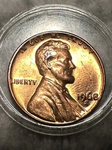 1968 s filled L on rim Penny - Picture 1 of 3