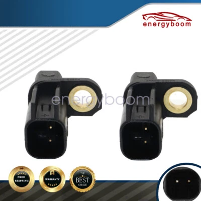 1 par de sensores de velocidad de rueda ABS traseros izquierda y derecha aptos para Lincoln MKC 15-2017 Foto 1 de 4