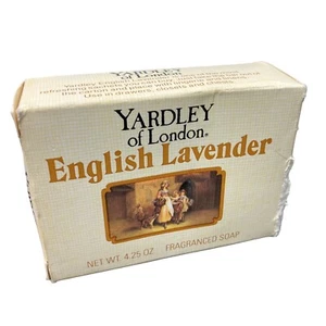 Yardley of London saponetta lavanda inglese 4,25 oz nuovo vintage - Foto 1 di 1