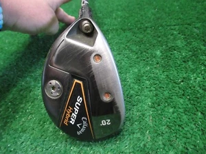 LEFT HANDED CALLAWAY SUPER HYBRID 20* GOLF CLUB TENSEI 80 STIFF GRAPHITE LH - Picture 1 of 7