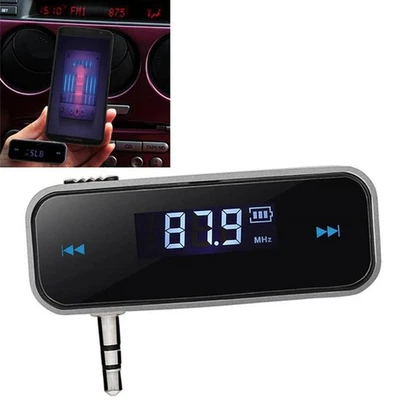 Car Kit Wireless Bluetooth FM Transmitter Radio MP3 Mobile Music Phones G0M8 - Image 1 of 4