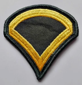 US Army Private First-Class US Military Iron-On Embroidered 2.5" Patch - Picture 1 of 2