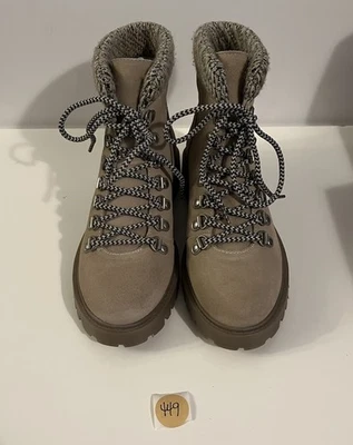 Botas de cuero gamuza Cleo And Wolf para mujer talla 6M Foto 1 de 4