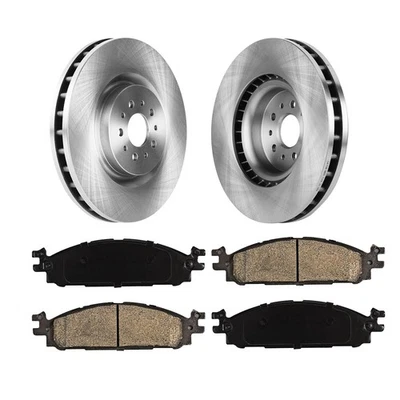 Pastilhas de cerâmica rotores de freio dianteiro para Ford Explorer Taurus Flex Lincoln MKS - Imagem 1 de 4