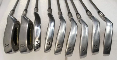 Juego de hierros Warrior Custom Golf True Lies cara poco profunda diestro 3 4 5 6 7 8 9 PW y SW Foto 1 de 4