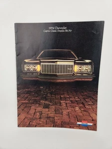 1974 Chevrolet Caprice Impala Bel Air Biscayne Sales Dealer Car Brochure Booklet - Picture 1 of 8