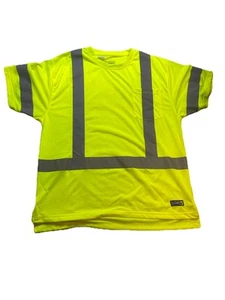 CE Schmidt Yellow High Visibility WorkWear Shirt Class 3 Level 2 ANSI Mens XL - Bild 1 von 7