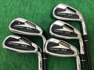HONMA BERES NX Iron Set Golf Club 7-11 5S VIZARD FOR NX 45/R #AP08020 - Image 1 of 4