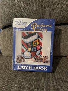 J&P Mäntel Teppich Riegel Haken Kit Weihnachten Strumpf 25502 Urlaub Handwerk 16x24" Neu - Bild 1 von 2