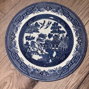 Churchill Blau Vintage Weide Teller und oder Schüsseln - Bild 1 von 8