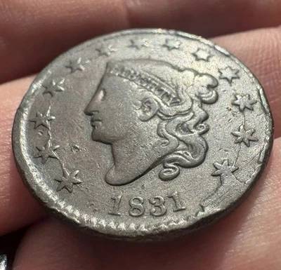 1953 Penny, Major Die Break And Lamination Errors. Rare Error Coi - Image 1 of 4