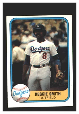 1981 Fleer #111 Reggie Smith Los Angeles Dodgers NM-MT - Image 1 of 2