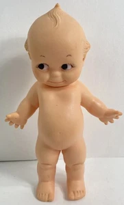 Muñeca Kewpie de goma camafeo vintage sin ropa ¡Funciona chirriante! - Imagen 1 de 9