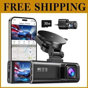 Reliable Dual Dash Cam - Loop Recording, 18- - Picture 1 of 11