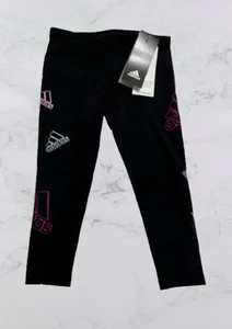 Girls Adidas Leggings Size 2T - Picture 1 of 2
