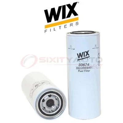 WIX Fuel Filter for 2008-2009 International Harvester WorkStar 7600 -6 12.5L nx Foto 1 de 4