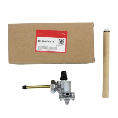 New OEM On Off Switch Fuel Valve Petcock 16950-MEM-674 For Honda VTX1300C/R/S/T Foto 1 de 4
