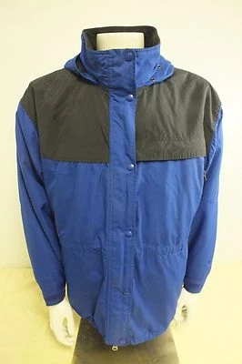 Chaqueta azul totalmente aislada EMS Eastern Mountain Sports para mujer XL envío rápido Foto 1 de 4