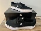 DC Shoes Trase Canvas TX Shoe Black and White Mens Size 11
