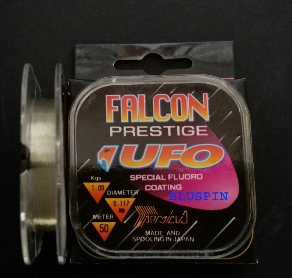FALCON PRESTIGE UFO SPECIAL FLUORO COATING MADE IN JAPAN 50m - Ø 0.117mm - Immagine 1 di 1