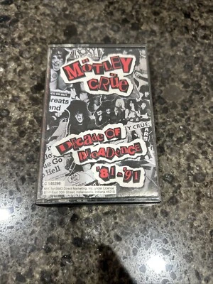 Motley Crue Decade of Decadence Cassette Tape 1991 Greatest Hits ‘81-‘91 Rock Foto 1 de 4