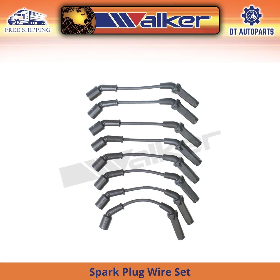 Juego de cables de bujía Walker para Chevrolet SSR 2003-2004 5,3 L V8  Foto 1 de 1