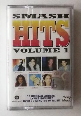 Smash Hits Mariah Carey Madonna Brandy Rare  Malaysia Cassette Tape New Sealed - Image 1 of 3