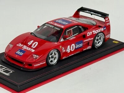1/18 GT Spirit F40 LM Desde 1990 Serie IMSA 0123 GT388 PERSONALIZADO AB1043 ÚLTIMO ENCENDIDO Foto 1 de 4