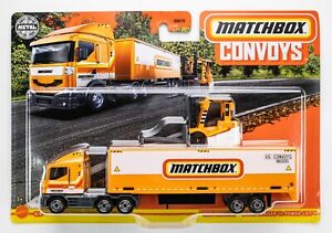 2022 Matchbox Convoys #8 MBX Cabover™ & Box Trailer  Power Lift™ / MOC
