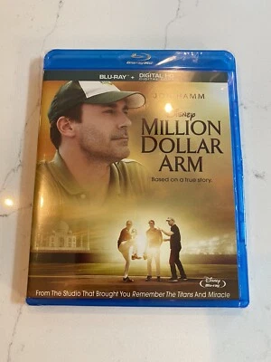 Million Dollar Arm Baseball Disney Sports Movie Blu-ray Digital Copy Code - Image 1 of 2