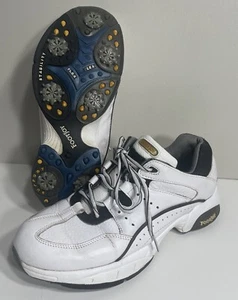 FootJoy FJ Mens Golf Shoes 56732 White Hydro SuperLite White Black Size 8.5 M - Picture 1 of 10